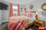 Second bedroom hosts a queen sized mattress, best for couples -second floor-